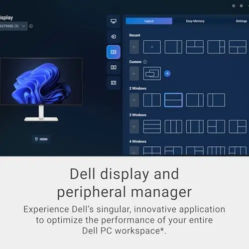 Dell S2725QC 27-Inch 4K Monitor