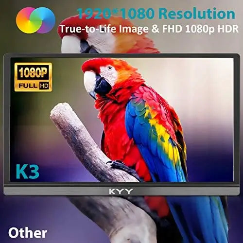 KYY 15.6-Inch Portable Monitor