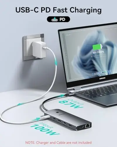 MOKiN 14-in-1 Laptop Docking Station