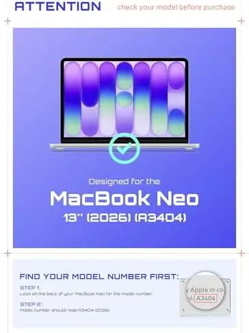 SUPCASE Unicorn Beetle MacBook Neo 13-Inch Case