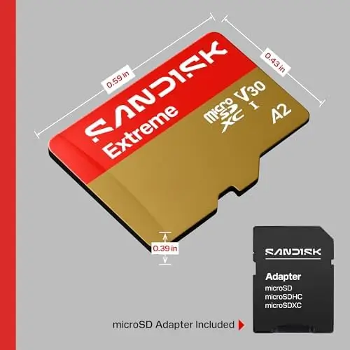 SanDisk Extreme 256GB microSD Card