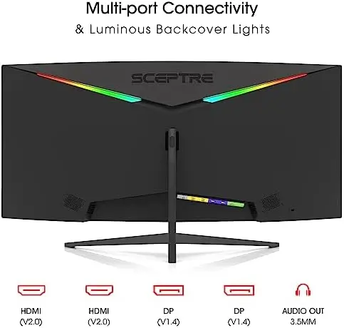 Sceptre 34-Inch Curved Ultrawide Monitor